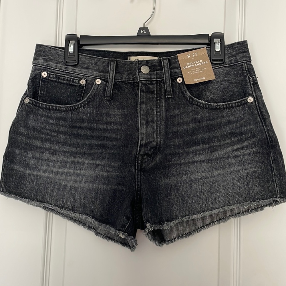 NWT Madewell relaxed denim short